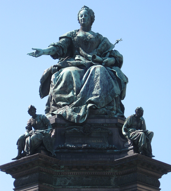 Besichtigung Maria Theresia Denkmal